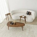 Masuta de cafea, Neostill, Sweet, 115x38x50 cm, Lemn de fag, Maro