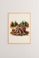 Tablou decorativ, Arthllwnmodel43-3348, MDF, Multicolor