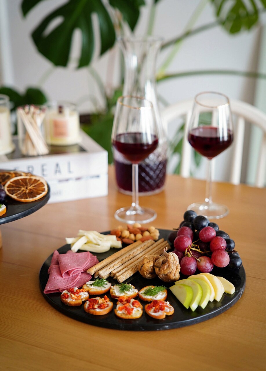 Farfurie intinsa, Mia, 280TMA1615, 30 cm, Negru - 3 | YEO