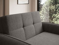 Canapea extensibila 1 loc, ELTAP, Laine, 102x109x84 cm, lemn/poliester, gri inchis