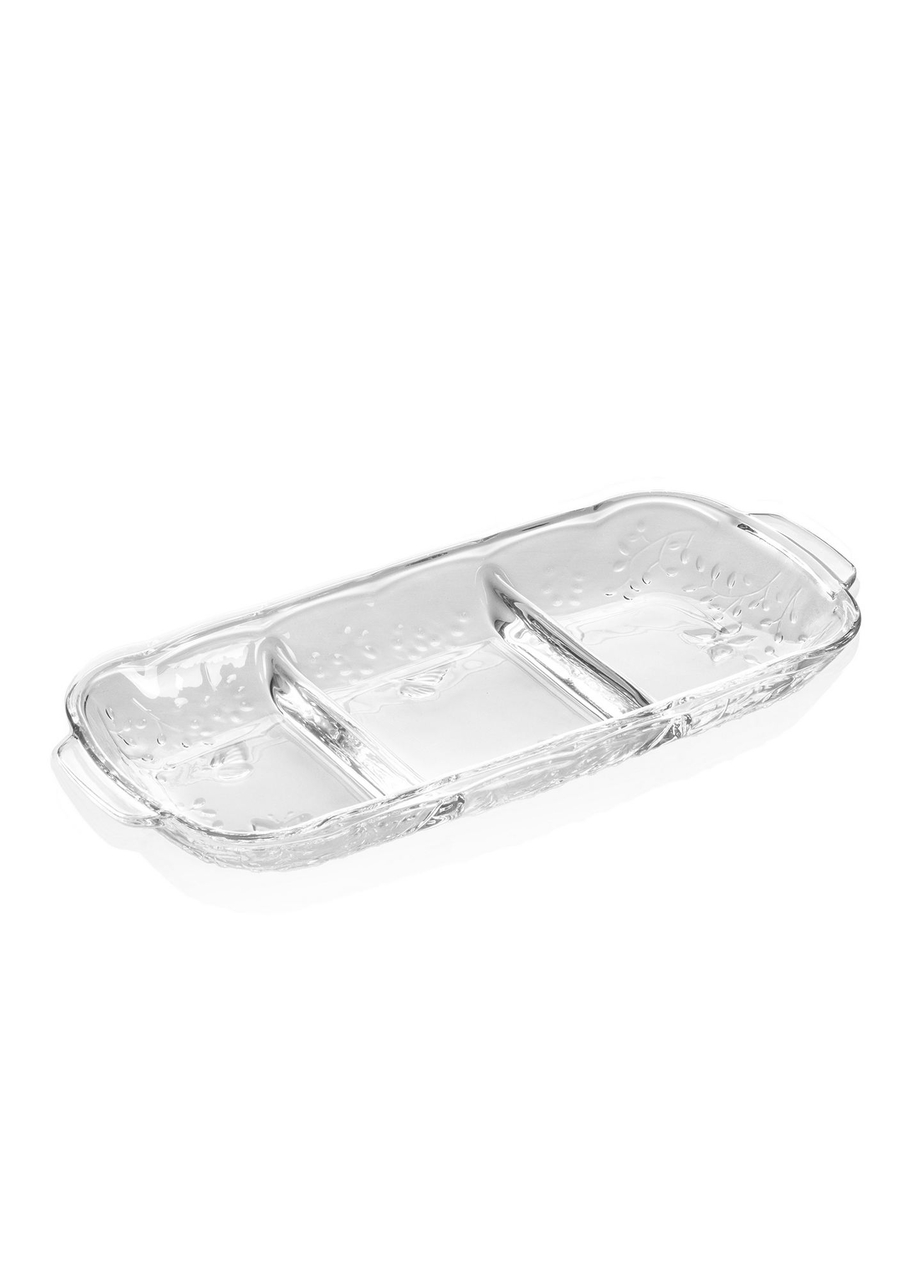 Platou servire desert, Hermia, 280TMA2245, Transparent - view 2
