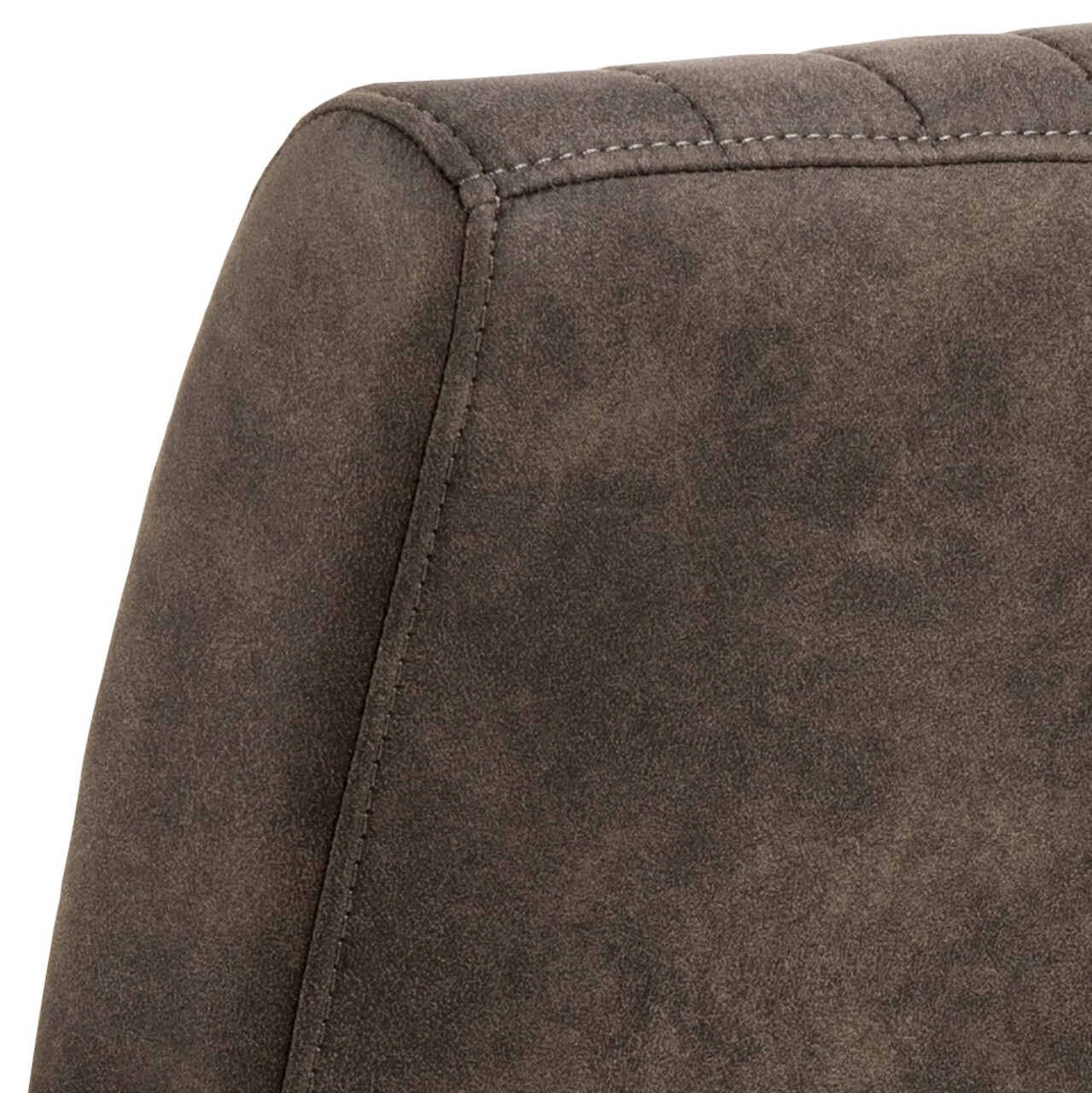 Scaun Adele, Actona, 50.5x64.5x84.5 cm, poliester/otel, antracit - view 4