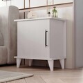 Noptiera, Hanah Home, Adela, 55x59x33 cm, Alb