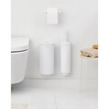 Set accesorii pentru baie 3 piese, Brabantia, MindSet, otel, Alb