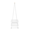 Suport pentru haine, Brabantia, Linn Large, 99.5x57x190 cm, otel, alb