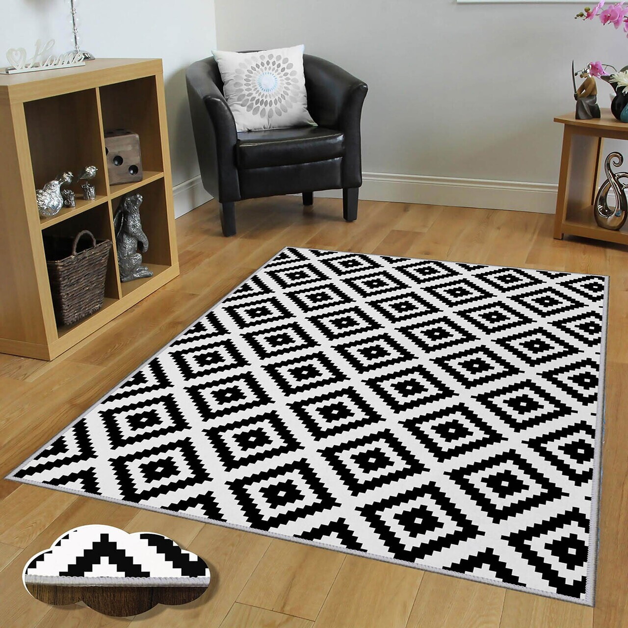Covor Eexfab648 160x230 cm Poliester Multicolor