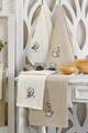 Set prosoape de bucatarie, Eponj Home, Coffee, Bumbac, Multicolor