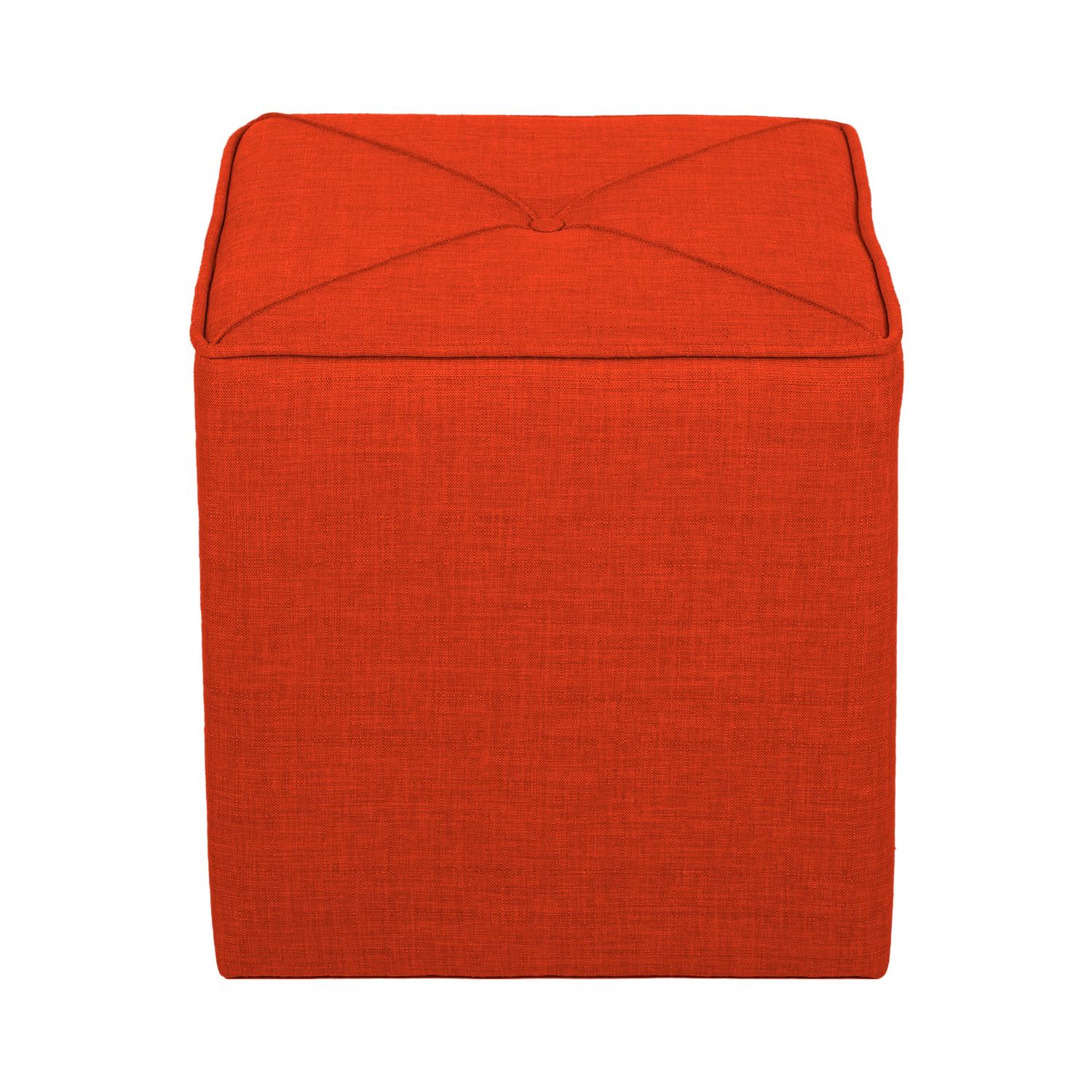 Taburet, Atelier del Sofa, 558ZEN1381, Frame: 100% SOLID FIR WOOD, Caramiziu