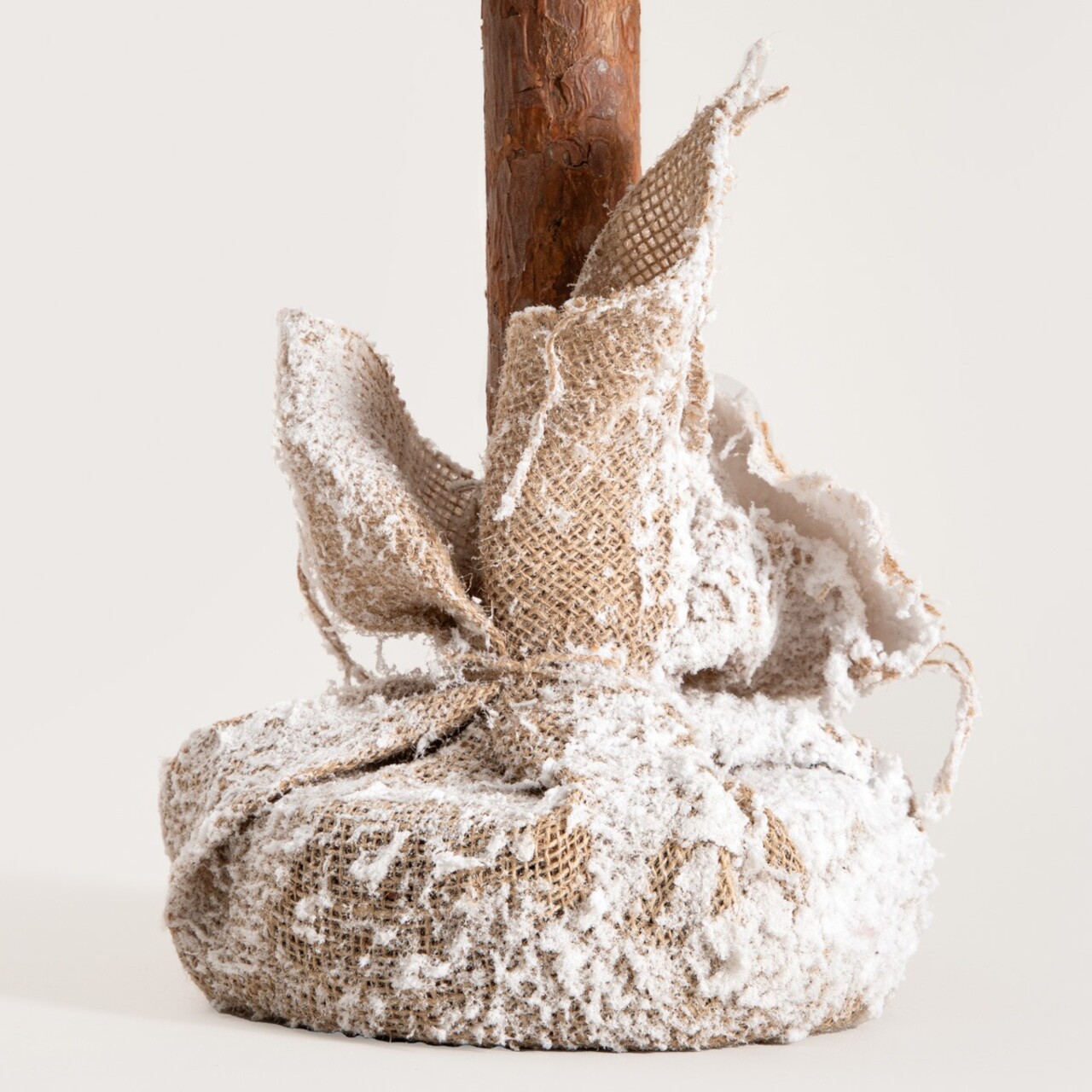 Brad artificial Dula, Homla, 80 cm, plastic, verde/alb