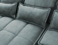 Coltar extensibil stanga 4 locuri ELTAP, LT-38MAN, Campo, 265x196x88 cm, lemn/poliester, verde