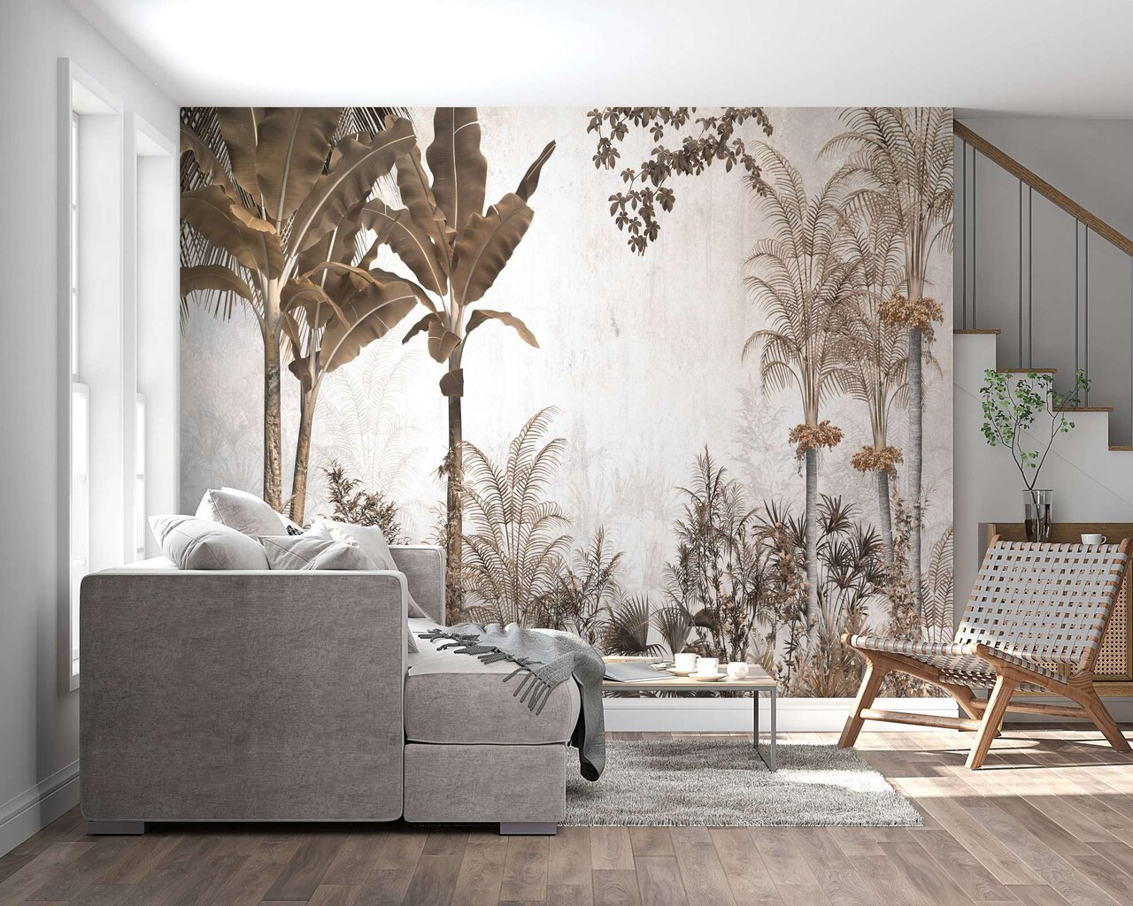 Sticker decorativ, MDK-00119, Dimensiune: 100 x 100 cm, Multicolor - view 2