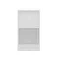 Dulap pentru bucatarie, Hanah Home, Minar, 45x87x58 cm, Alb / Antracit