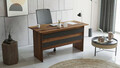 Birou, Locelso, Vario A, 140x73.8x60 cm, Nuc / Antracit