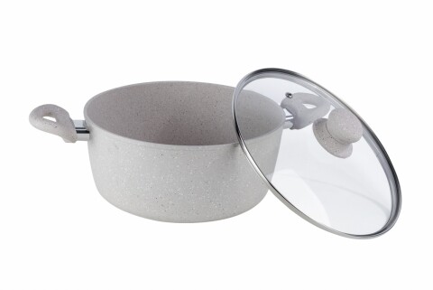 Oala cu capac, Mozaik, 6 L, aluminiu