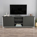 Comoda TV, Retricy, Otis, 140x35.3x50.8 cm, PAL, Alb / Antracit