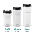 Termos inox Cafe Thermavac, Aladdin, 250 ml, alb