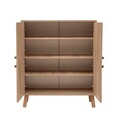 Set de mobilier pentru hol, Vella, Multilux, PAL, Sonomo / Albastru închis