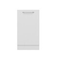 Dulap pentru bucatarie, Hanah Home, Minar, 45x87x58 cm, Alb