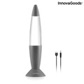 Lampa cu lava LED, Tornada Twamp InnovaGoods, USB, Ø10x35 cm