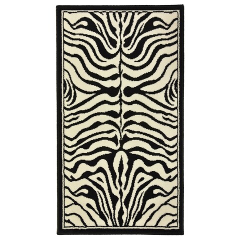 Covor Tokio, Decorino, 120×170 cm, polipropilena, negru Decorino