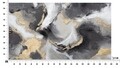 Tablou decorativ Richy, Mauro Ferretti, 180x100 cm, canvas pictat manual, multicolor
