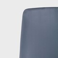 Scaun Logan, Homla, 59x47x93 cm, MDF/metal/ catifea din poliester, gri inchis