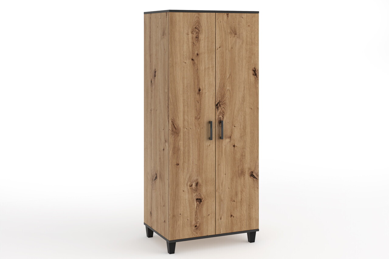 Dulap ADRK, Pola 12, 80x56x193 cm, PAL laminat, artisan