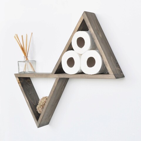 Raft de perete, evila originals, aa004, 55x50x9 cm, nuc
