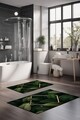 Set covorase de baie, Cartwright, CT-5338, Poliester, Multicolor