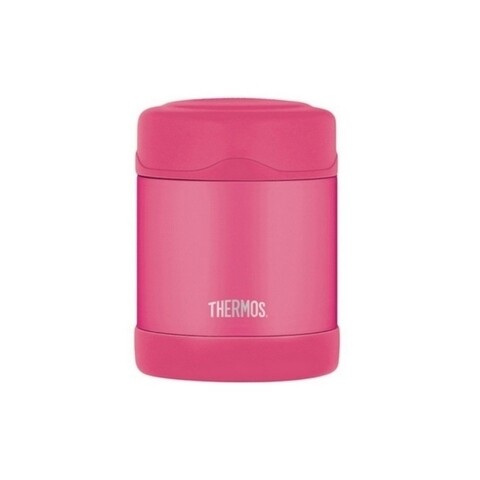 Recipient termos pentru depozitare alimente, Thermos, 290 ml, inox, roz