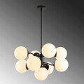 Lustra, Nitid, 536NTD1170, Metal, Negru