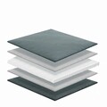Patura cu greutati pentru o persoana Sweikett, InnovaGoods, 7 kg, 120 x 180 cm, poliester/perle de sticla, gri