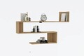 Raft de perete, Asse Home, Penne , 120x71x20 cm, Maro