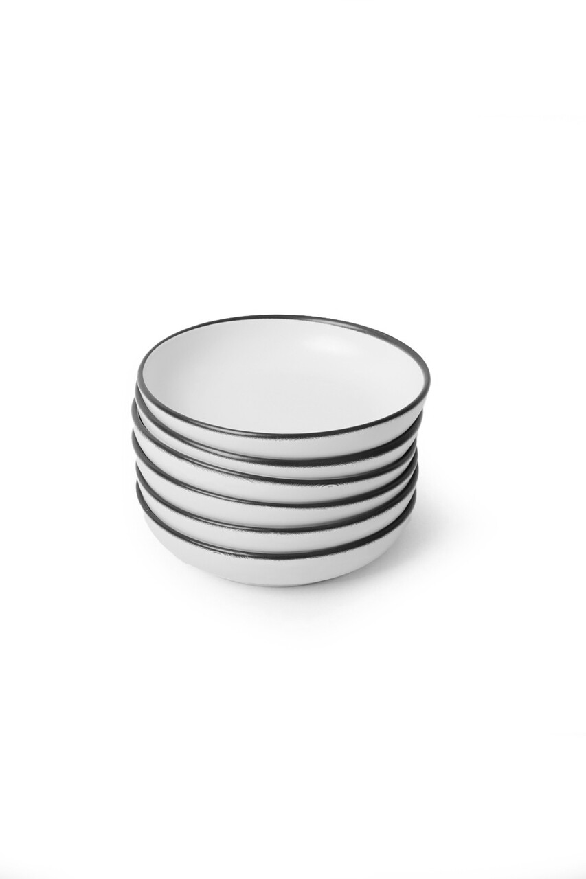 Set de boluri pentru salată (6 piese), L'essentiel Maison, 275KRM2522, Antibacterian, Alb mat - view 7