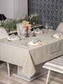Set fete de masa 8 piese, Pera - Soil, Cotton Box, 90% POLIESTER/10% BUMBAC