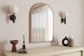 Oglinda decorativa, Siam, Brilya, 60x90x2.2 cm, Stejar