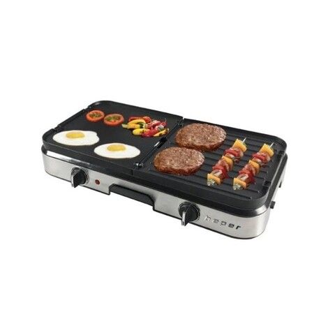 Gratar electric 2 in 1 bt.402, beper, 2000 w