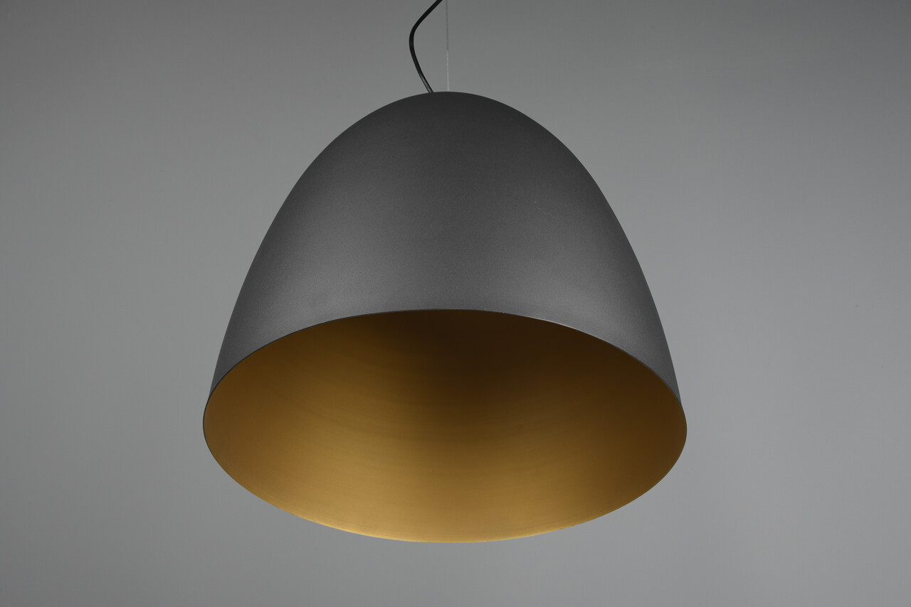 Lustra Tilda, RL, 40x150 cm, 40W, 1x E27, metal, negru/auriu - view 5