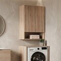 Dulap de baie, Hanah Home, Bosco Lume 70, Stejar