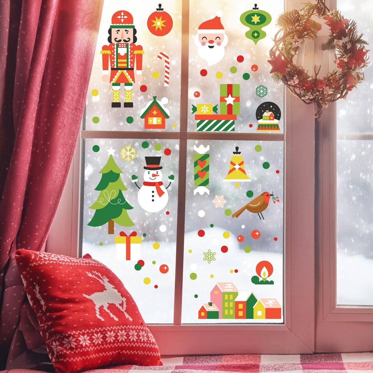 Sticker decorativ, 309013, 30 x 50 cm, Multicolor