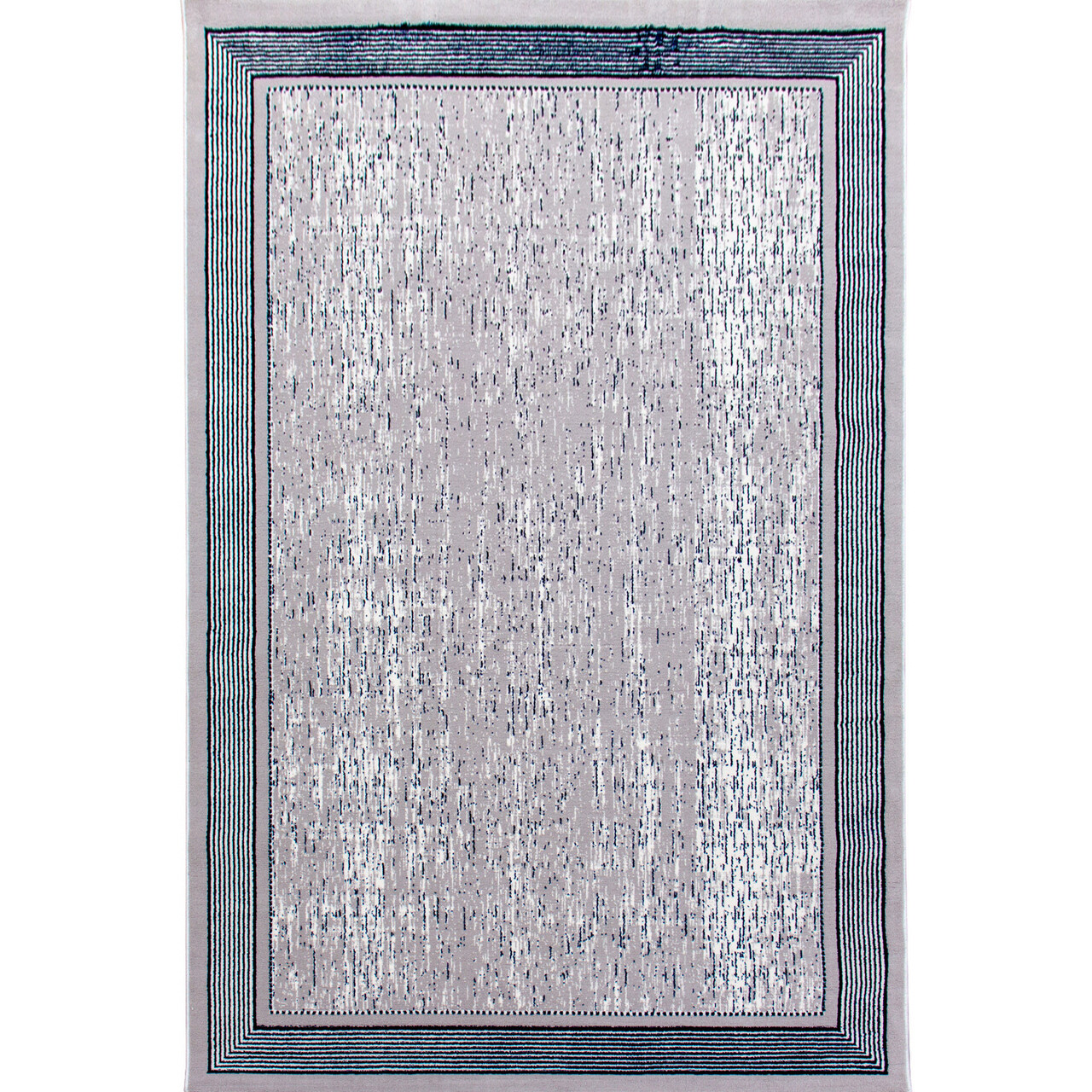 Covor, G6755, 150x230 cm, Poliester, Gri/Albastru - 1 | YEO