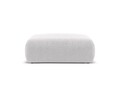 Taburet, Molino-101, Micadoni Home, 100x100x36 cm, tesatura boucle, gri deschis