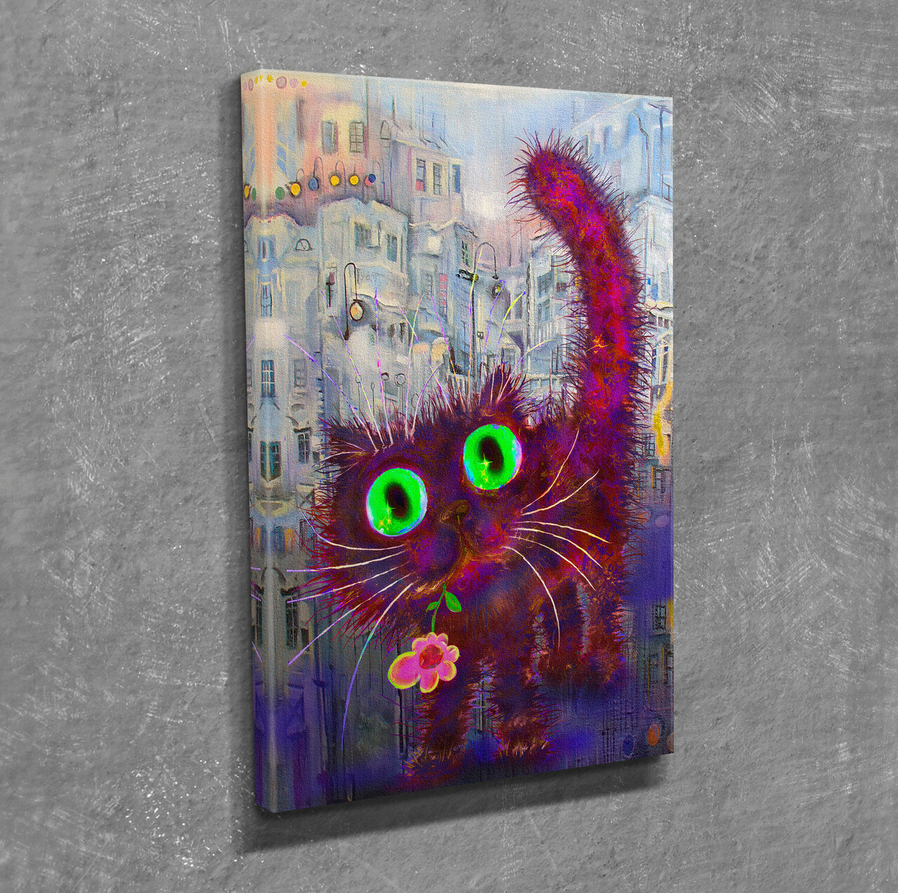 Tablou decorativ, DC381, Rama de lemn, Multicolor - view 4