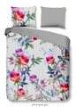 Lenjerie de pat pentru doua persoane, Good Morning Suzy, 100% bumbac, 3 piese, multicolora