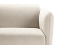 Canapea 2 locuri, Noomi-88, Micadoni Home, 162x94x75 cm, catifea, bej