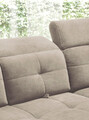 Coltar extensibil dreapta 5 locuri ELTAP, RT-20RAQ, Inferne, 297x210x107 cm, lemn/poliester, bej deschis