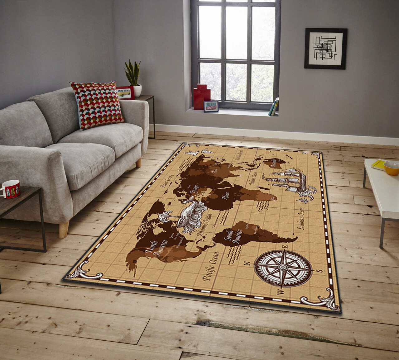 Covor ASR CRPT-46  140x220 cm Poliester Multicolor