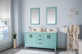 Set mobilier de baie (3 piese), Jussara, Michigan 60, Turcoaz