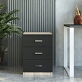 Dulapior, Locelso, Vario C, 44.5x61.8x46.6 cm, Stejar / Negru