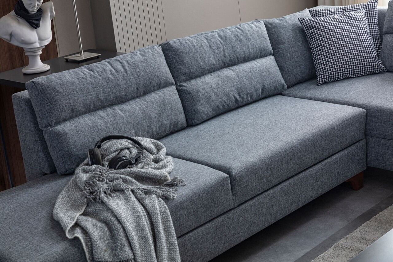 Coltar, Atelier del Sofa, 752EST1389, Lemn de carpen/PAL melaminat, Gri - view 4